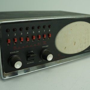 Vintage Bearcat Electra Model BC IV 4 H 8 Channel Radio Receiver Scanner